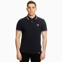 Pretty Green Mens Likeminded Chest Badge Polo